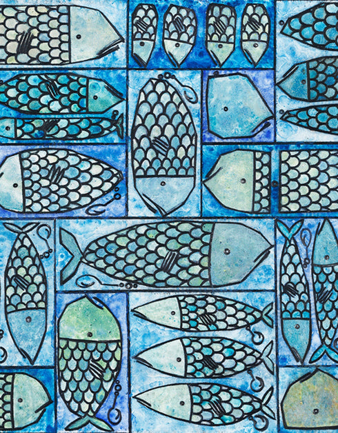 Sardine Tackle Box | Framed Giclee Print on Canvas